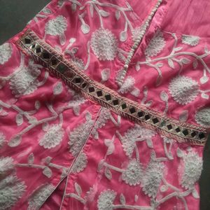 Ladies Frock Style Kurta Set