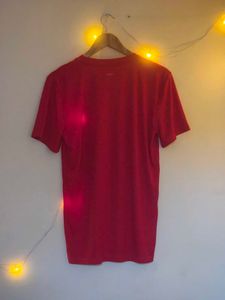 Red Adidas Graphic T-Shirt