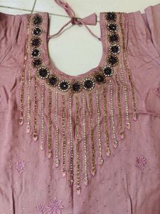 Embroidered Kurti Top