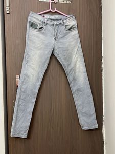 Men’s  Deidre Stylish Grey Denim Jeans size 32