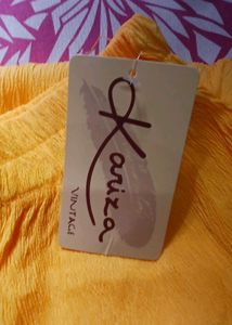 Yellow Tiered Maxi Skirt