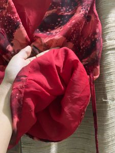 Elegant Vintage Red Sleeveless Top