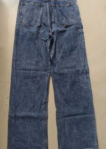 Ripped Wide Leg Jeans