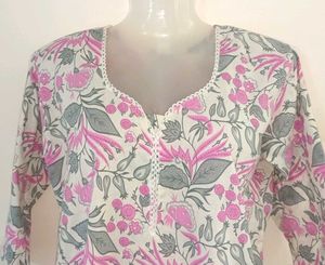 New Unused Floral Kurti
