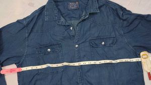 New Denim Double Pocket Shirt