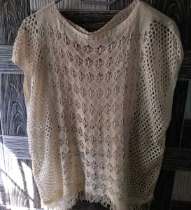 Crochet Knit Top