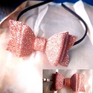 Hair Clip And Headband Combo