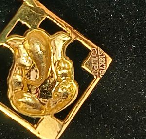 Ganesha Gold Pendant 18 k hallmark