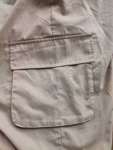 Baggy Beige Cargo Pants