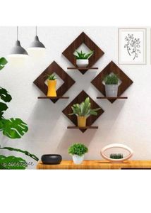 Diamond Floating Shelves