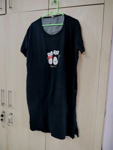 DAILY WEAR BLACK NIGHT DRESS 😻