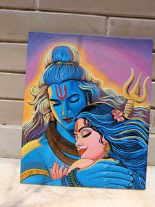 Shiv Parvati Painting