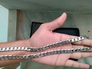 Villain Rhodium - Plated Silver Chain