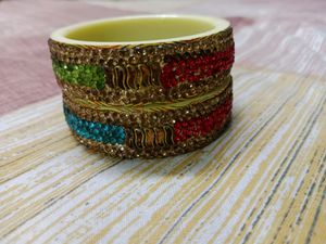 Heavy Stone Bangles