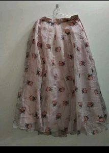 Beautiful Organza Barbie Lehenga