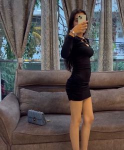 Black Bodycon Mini Dress