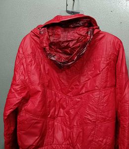 Red Padded Winter Jacket