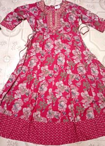 New Floral Print Maxi Dress