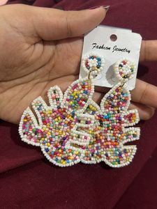 Leaf Handwork Earring