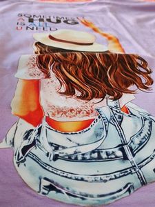 Cute Graphic Print Tee