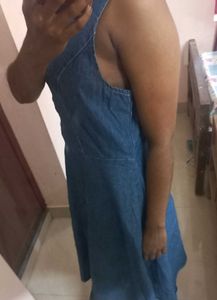 Denim Type Frock