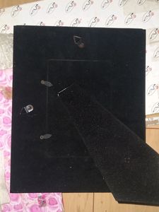 Black Glass Photoframe 8.5* 10.5 Inches