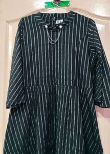 Striped Hi-Lo Dress XXL 👗