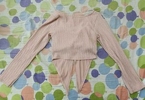 Pink Long Sleeve Top