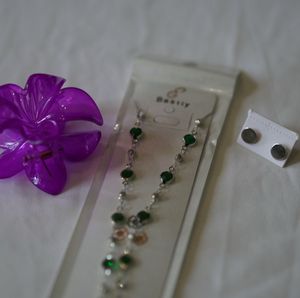 Chain Erring Hair Clip