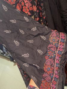 Beautiful Kashmiri Pashmina Kurta And Stall Set