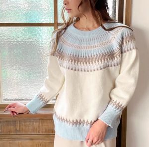 Fair Isle Knit Sweater