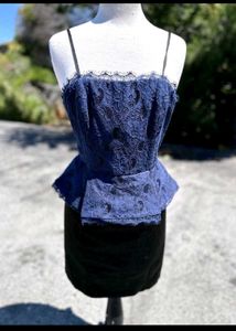 Kate Young's  For Target Lace Peplum Dress