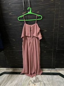 Elegant Mauve Layered Dress
