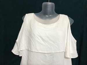 Elite White Stylish Top