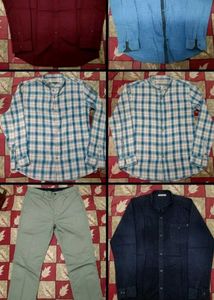 5 Shirts AND1 Pant ( Branded All)