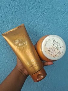 Oriflame Milk & Honey Scrub & Cream Set