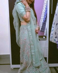 Thread Work Bridal Lahenga...