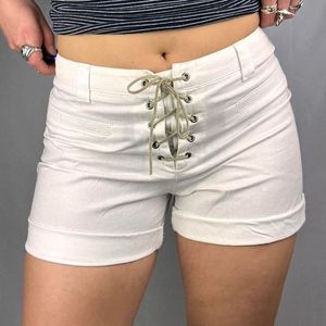 Vintage Y2k Imported Shorts Lace Up