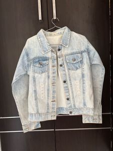 Distressed Denim Jacket