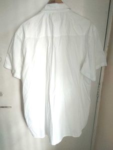 Vintage White Western Shirt For Men