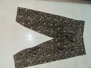 Red Printed Salwar Kameez