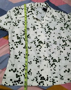 Light Green Formal Shirt For Women