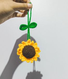 🌻Sunflower Crochet Keychain-Handcrafted with Love