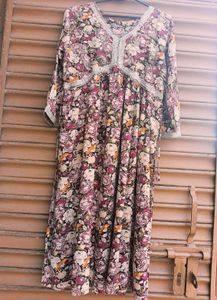 Floral Print Ethnic NyraKurti
