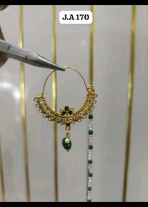 (nathni) nosering with chain