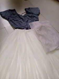 Off White Lehanga