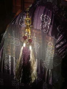 Purple Bandhani Lehenga Choli Set