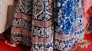 Elegant Embroidered Gown