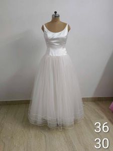 Elegant White Tulle Dress
