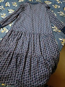 PAISLEY TIERED DRESS